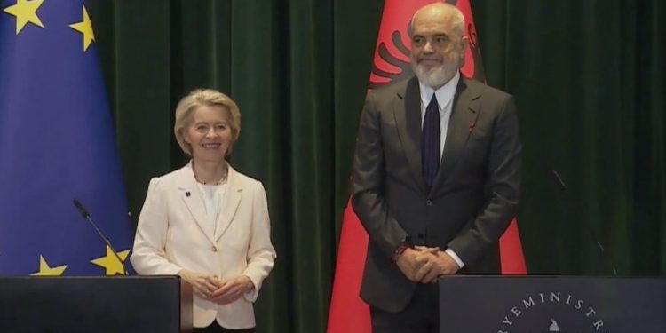 Shefja e KE e kënaqur nga arritjet e vendit tonë! Edi Rama “modest”: Detyrat…