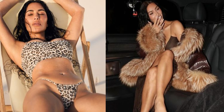 Kim Kardashian me fustan transparent, nxjerr në shesh “zogun”/ Kujdes kur t’i shikosh…