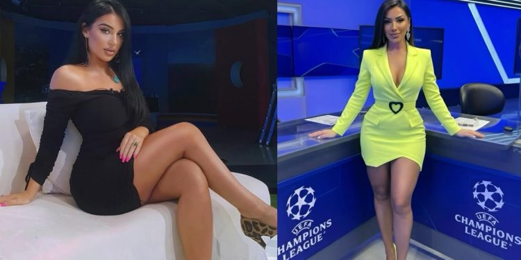 Gazetarja shqiptare tregon më shumë seç duhet me fustanin provokues/ FOTO