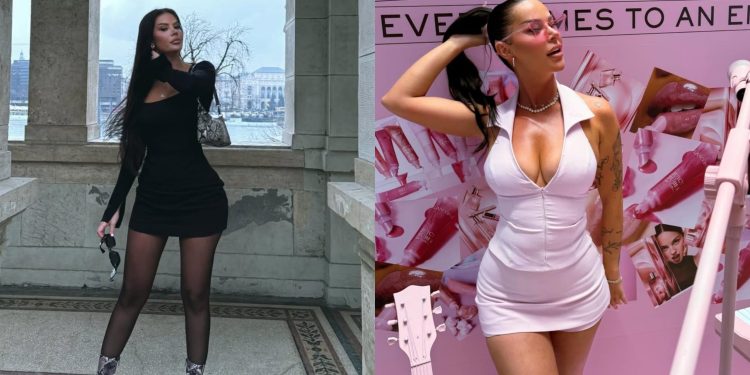 Rrjeti merr “flakë”! Santiana Maloku provokon me paraqitjen e re në të zezë