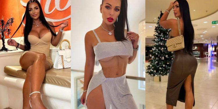 Pa të brendshme! Nadine shfaqet me fustan transparent në rrugë (FOTO+18)