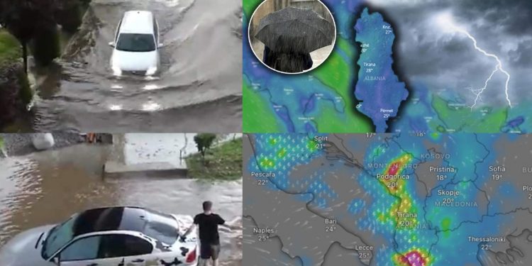 Po vjen shiu i madh! Ja qytetet e Shqipërisë që rrezikojnë/ Duke nisur…