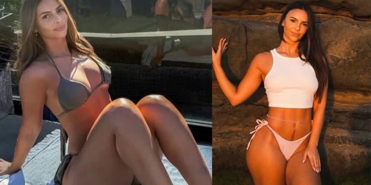 Influncerja e njohur mahnit me fustan transparent! Nuk i lë vend imagjinatës…