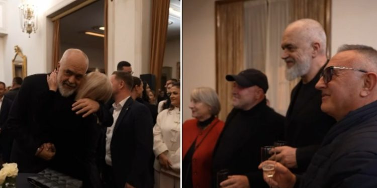 Festat e fundvitit/ Rama mbledh socialistët, ngre dolli me shëndete: Të parin e kam për…