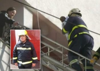 Zjarrfikësit në zi/ Ndahet papritur nga jeta HEROI që shpëtoi nga zjarri foshnjën 3 muajshe