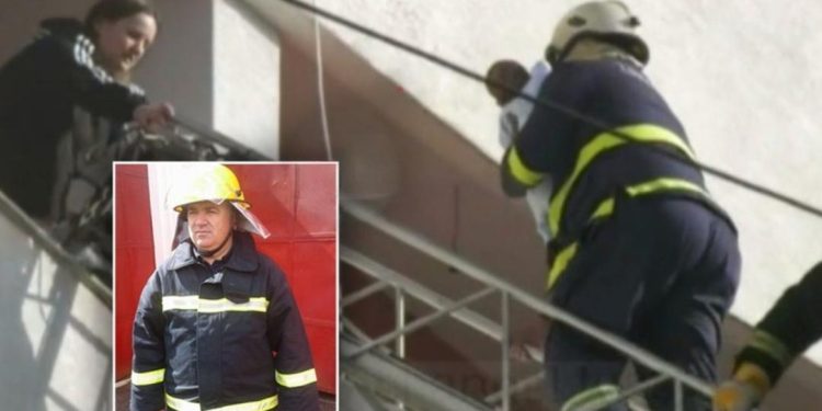 Zjarrfikësit në zi/ Ndahet papritur nga jeta HEROI që shpëtoi nga zjarri foshnjën 3 muajshe