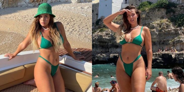 Olta Gixhari tregon më shumë seç duhet, shfaqet në shtrat vetëm me peshqir