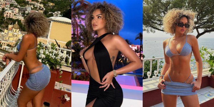 Modelja shqiptare “trondit” rrjetin/ Shfaqet pa sutjena, bluza transparente nuk i lë vend imagjinatës