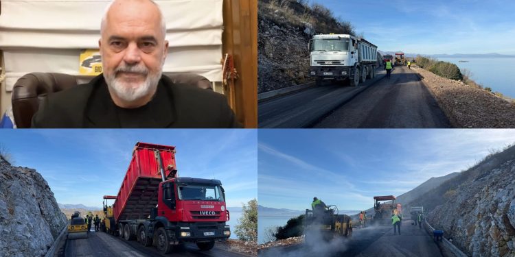 Rama jep LAJMIN E MIRË në hyrje të Vitit të Ri: Drejt fundit rruga e re që lidh…