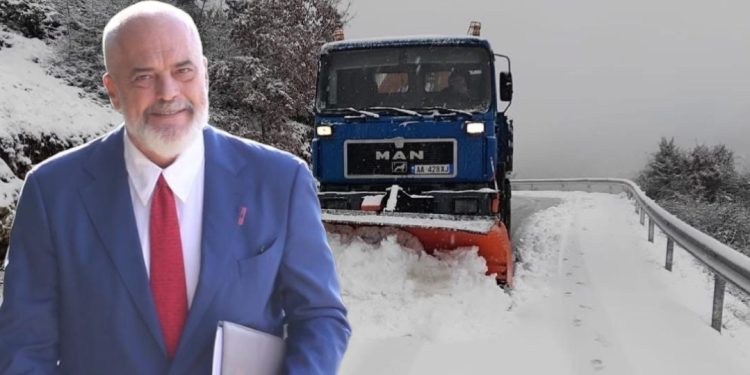 Borë e madhe dhe ngrica, Rama njofton: Qarkullimi është…