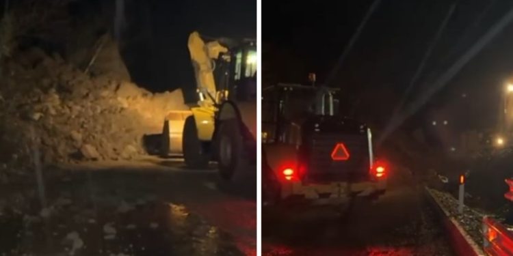 Shembet dheu në mes të rrugës! Mbyllet qarkullimi në aksin kombëtar që lidh Tiranën me…