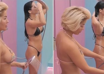 I “vënë flakën” Big Brotherit! Dolce e Xheneta së bashku në dush, bien në sy të pasmet bombastike/ VIDEO