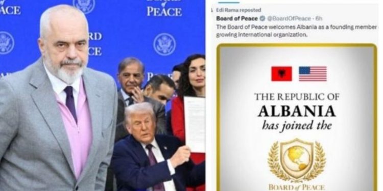 “Shqipëria, anëtare themeluese!”/ Rama tregon çertifikatën e firmosur nga Trump…
