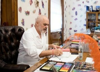 Edi Rama përtej zyrës së Kryeministrit, kush janë veprat e tij që shiten 50 mijë euro…
