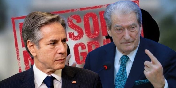 Antony Blinken “vulos” fatin politik të Sali Berishës: SHBA…