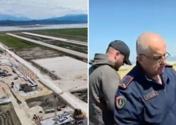 PLAS keq në aeroportin e Vlorës, ndërhyn Policia! Kompanitë ndërtuese në “sherr”…