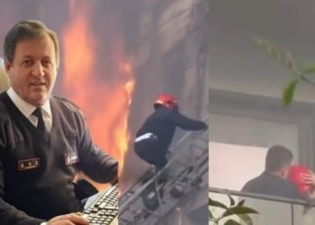 Zjarrfikësi hero hoqi helmetën për t’ia dhënë qytetares, vajza e tij rrëqeth: Më dhembi…