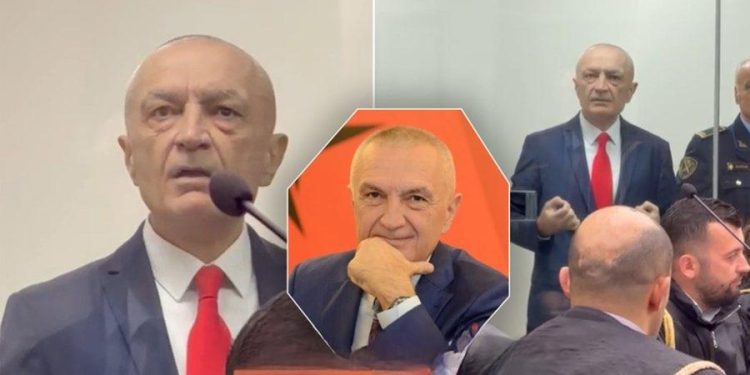 18 muaj në qeli/ VIDEO: Ilir Meta në kafazin e Gjykatës, shihni sa ka ndryshuar ish-Presidenti…