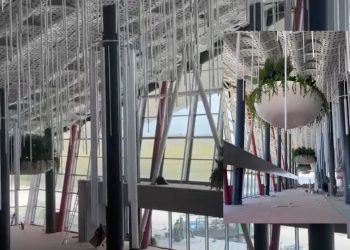 Dalin pamjet/ Ja si duket nga brenda Aeroporti i Vlorës (VIDEO)
