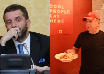 Erion Braçe në territor, thumbon Ballën dhe Manastirliun: Udhëheqësit në festë makaronash…