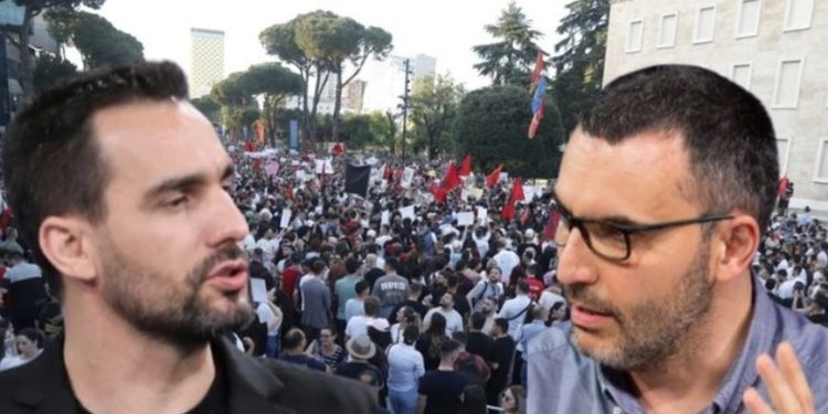Adriatik Lapaj i merr Arlind Qorrit organizimin e protestës, bën ndryshimin e papritur…
