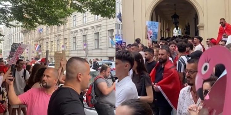 Protesta për “Zvërnecin” kalon kufijtë/ Po ndodh e pabesueshmja në…