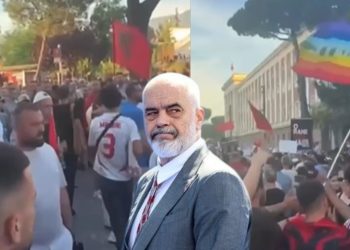 “Kjo nuk është Shqipëria që besojmë”, Rama reagon për incidentin në protestë: Me djalin…
