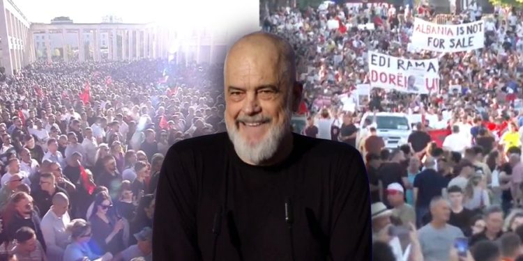 Socialistët te Sheshi “Italia”, protestuesit në Bulevard! Edi Rama u pret hovin: Unë…