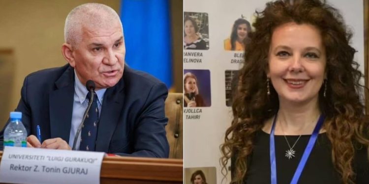 Blerta Dragushës iu besua karrigia e rektores së Universitetit të Shkodrës, pasardhësja e Gjurajt premton…