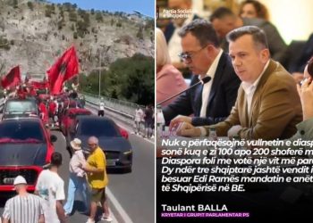 Të rinjtë “pushtuan” Tiranën! Taulant Balla i përgjigjet “flakë për flakë”: Diaspora…