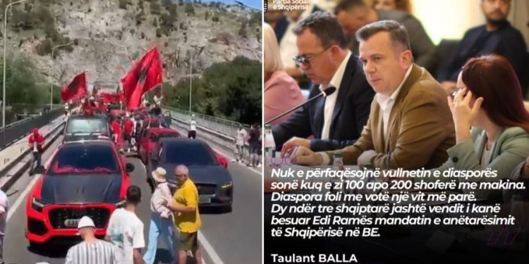 Të rinjtë “pushtuan” Tiranën! Taulant Balla i përgjigjet “flakë për flakë”: Diaspora…