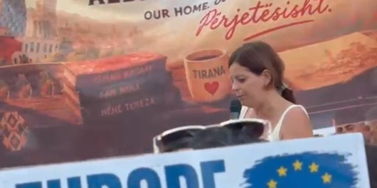 Kush është eurodeputetja italiane që iu bashkua protestës për “Zvërnecin”: Le të…