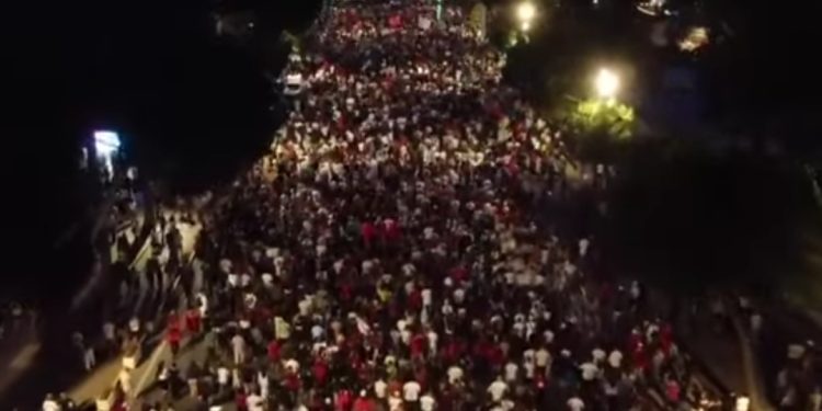 VIDEO e pabesueshme! Tirana e paralizuar, pamje si kurrë më parë/ Çfarë po ndodh …