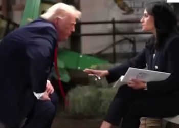 “Je budallaqe”/ Trump befason të gjithë! Presidenti braktis intervistën në TV. Çfarë i tha gazetarja…