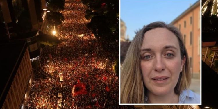 Tirana “zien” nga protesta e të rinjve/ Eurodeputetja italiane BEFASON të gjithë me reagimin…