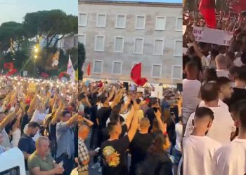 Tirana në kaos! Çdo rrugë e bllokuar, tuma e protestuesve “derdhet” në rrugë…