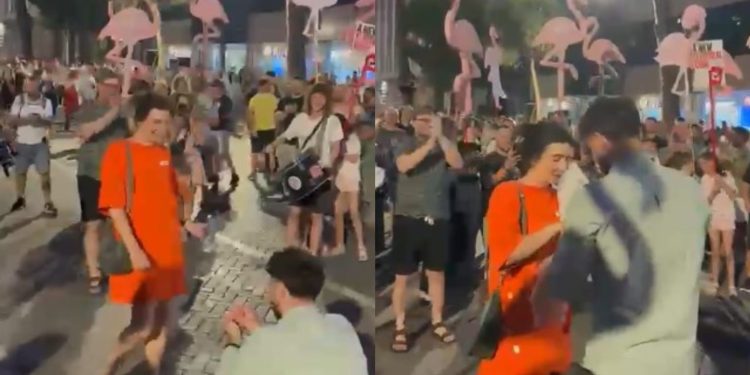 VIDEO/ Askush nuk e priste! Çfarë ndodhi mes “turmës” së protestuesve…