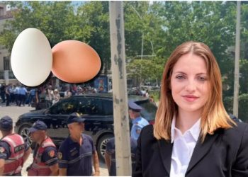 Ftoi protestuesit ta qëllojnë me vezë/ Koçeku: Nëse të bëhet pak pis kostumi…