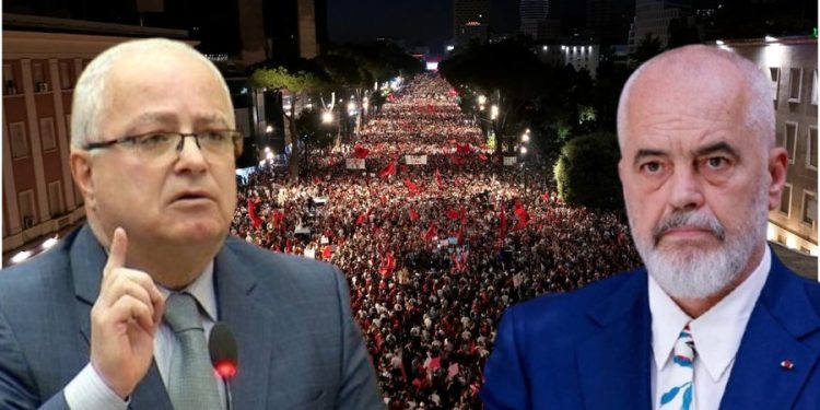 “Nuk duhet të japë dorëheqje”/ Ish-nënkryetari i PD del hapur në mbështetje të Ramës: Protestuesit…