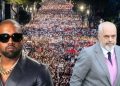 Aktivisti zbulon gafën e Kanye West, këngëtari s’e ka idenë se ku do këndojë. Ngatërron Shqipërinë me…