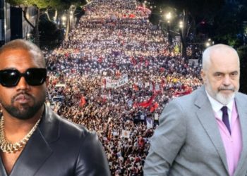Aktivisti zbulon gafën e Kanye West, këngëtari s’e ka idenë se ku do këndojë. Ngatërron Shqipërinë me…