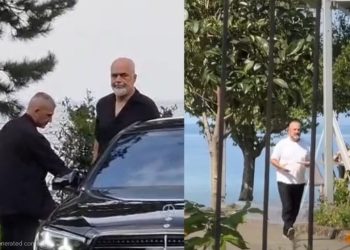 Pas takimit me Ramën/ Del VIDEO, ish-ministri bëhet “viral” me pamjet e pazakonta…
