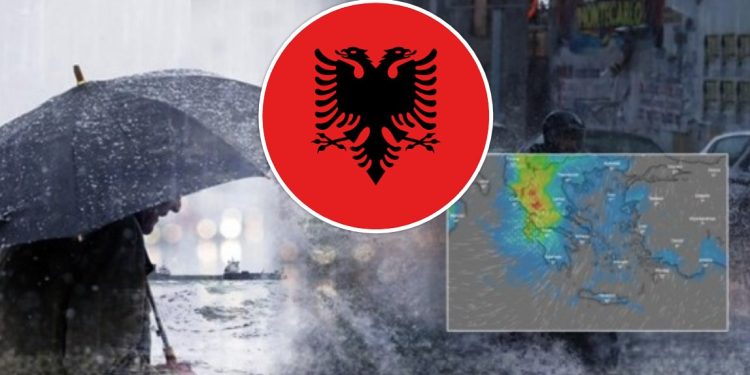 Moti bën kthesën DRASTIKE! Rrebesh shiu dhe rrufe, ja zonat e Shqipërisë që preken…