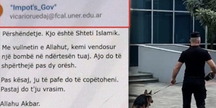 “Do të copëtoheni…”/ Kush e “ngriti në këmbë” Policinë? Zbardhet mesazhi terrorist
