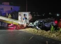 LAJM I FUNDIT/ Aksident tragjik në aksin kombëtar, mjeti bëhet “copë-copë”, humbin jetën tre të rinj…