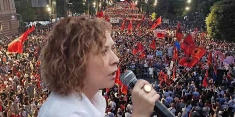 Pas sherrit në mbledhje/ Egla Ceno SHPËRTHEN: Edi Rama është një kancer, duhet të shporret…