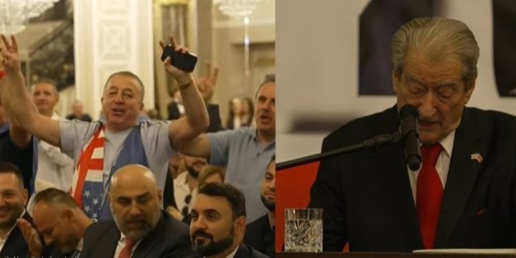 Shqiptarët në Amerikë të “mahnitur”, Berisha u dërgon mesazh “armiqve”: Ju jeni prapa hekurave…