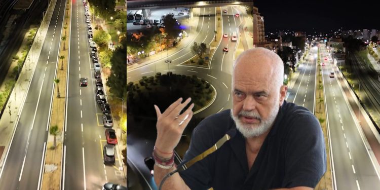 “Merr fund problemi shumëvjeçar”/ Rama publikon VIDEO-n nga rruga e re në qytetin…