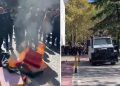 Militantët e Berishës djegin “sofrën e dialogut” që Rama shtroi për studentët, çfarë pritet…