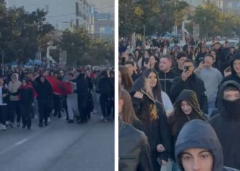 Del VIDEO/ Kush është personazhi “VIP” mes turmës së protestuesve…